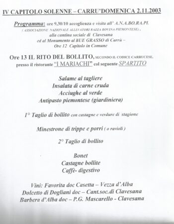 4° capitolo - 2003