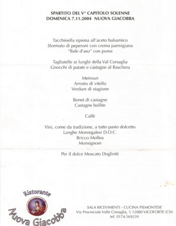 5° capitolo - 2004